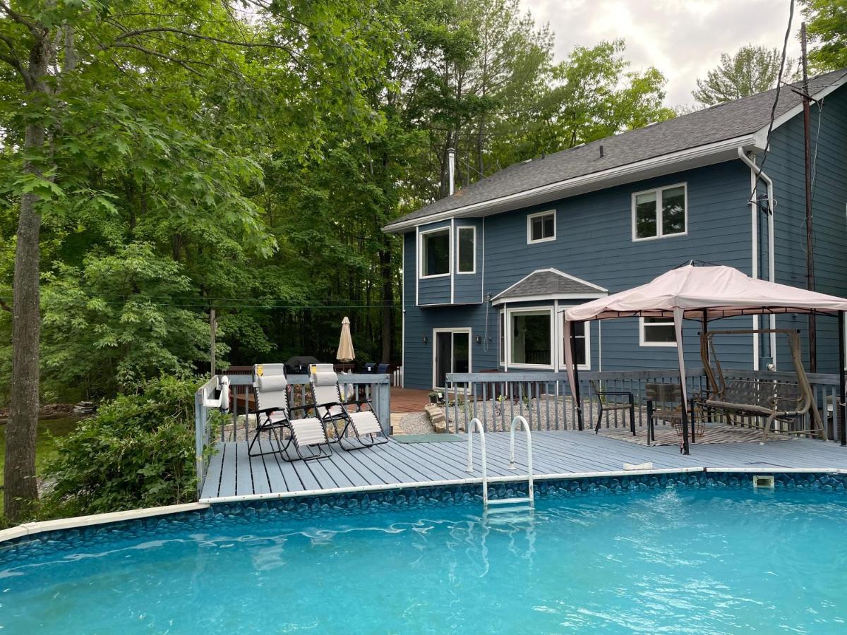 Lakeview Cottage In The Forest With Private Swimming Pool Bobcaygeon Luaran gambar